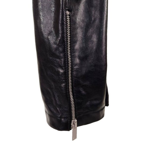 Adyar Leather Brace Trousers Size XL Mens Black NWT - Picture 7 of 16